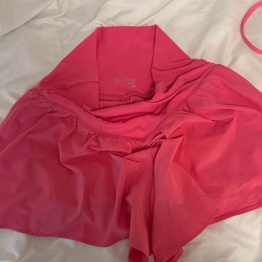 Aerie Pink Athletic Shorts
